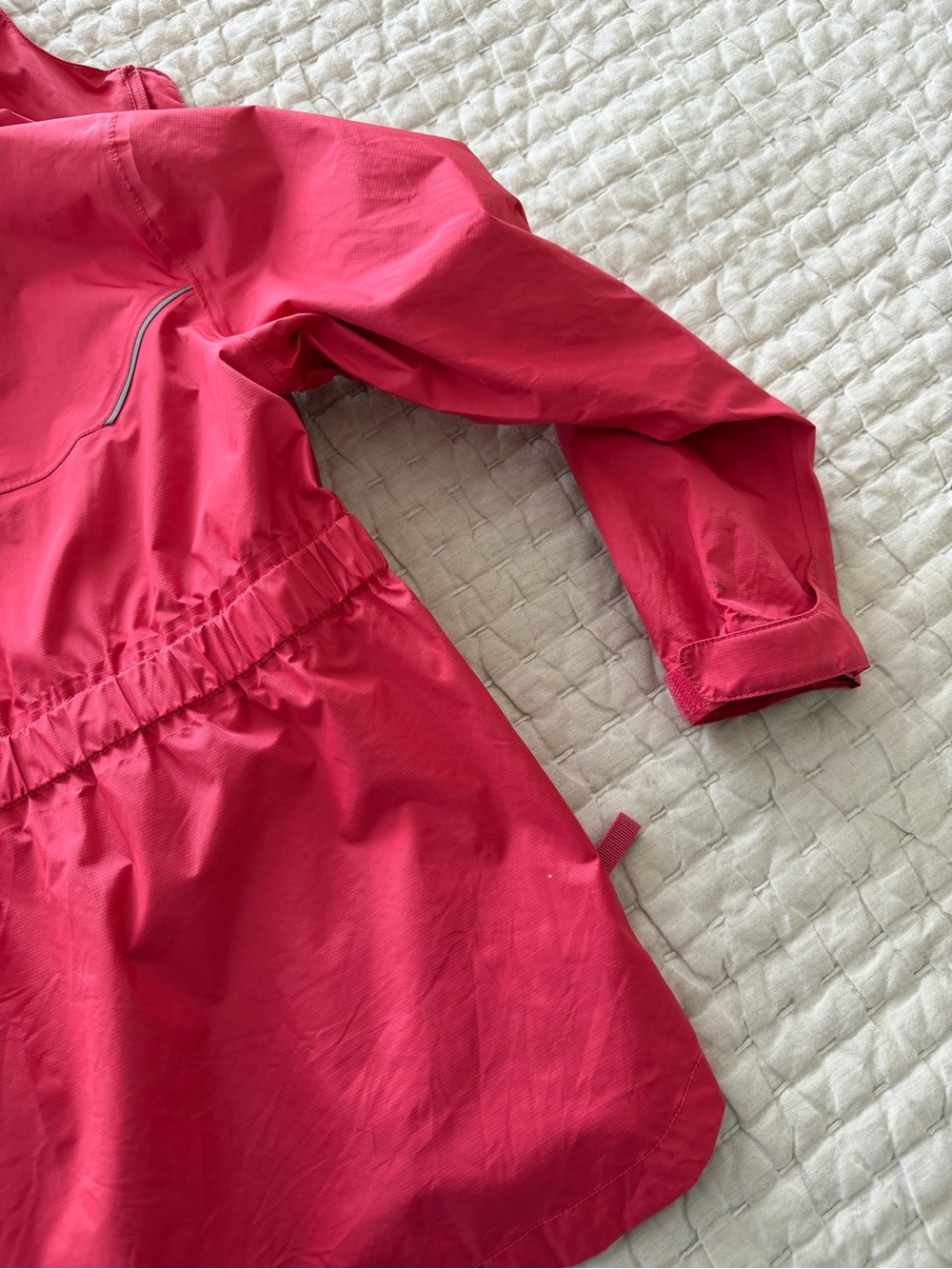 Patagonia Kids' Pink Waterproof Hooded Torrentshell jacket - Picture 3 of 6